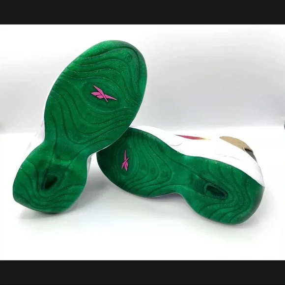 REEBOK HASBRO X QUESTION MID CANDY LAND LITTLE KIDS BASKETBALL SHOES SIZE 12 WHI - Picture 3 of 5